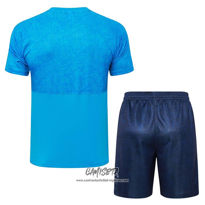 Chandal del Gremio 2024-2025 Manga Corta Azul - Pantalon Corto
